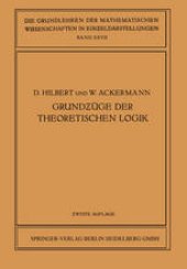 book Grundzüge der Theoretischen Logik