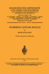 book Normed Linear Spaces