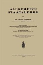 book Allgemeine Staatslehre