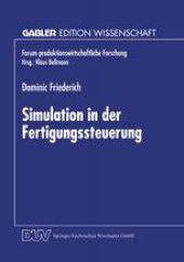 book Simulation in der Fertigungssteuerung