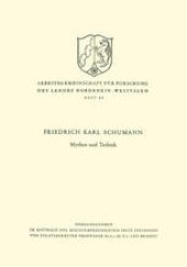 book Mythos und Technik