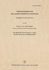 book Grundlegende Untersuchungen zur Frage der Spinnavivierung von Rohbaumwolle