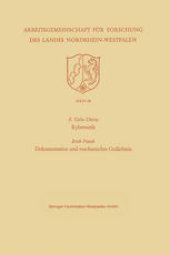 book Kybernetik. Dokumentation und mechanisches Gedächtnis