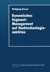 book Dynamisches Segment-Management auf Hochtechnologiemärkten