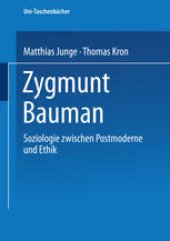 book Zygmunt Bauman: Soziologie zwischen Postmoderne und Ethik