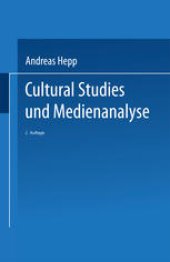 book Cultural Studies und Medienanalyse: Eine Einführung