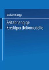 book Zeitabhängige Kreditportfoliomodelle