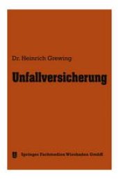 book Unfallversicherung