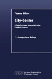 book City-Center: Erfolgsfaktoren innerstädtischer Einkaufszentren