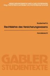 book Handelsrecht: ohne Gesellschafts- und Seehandelsrecht