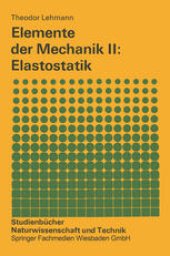 book Elemente der Mechanik II: Elastostatik