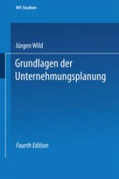 book Grundlagen der Unternehmungsplanung