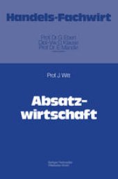 book Absatzwirtschaft