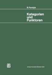 book Kategorien und Funktoren