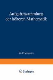 book Aufgabensammlung der höheren Mathematik