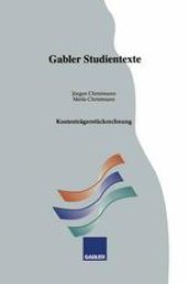 book Kostenträgerstückrechnung