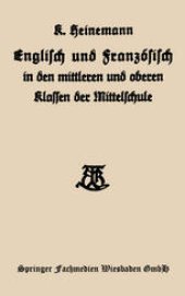 book Englisch und Französisch in den mittleren und oberen Klassen der Mittelschule