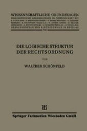 book Die Logische Struktur der Rechtsordnung