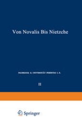 book Die Deutschen Lyriker von Luther bis Nietzsche: Zweiter Band: Von Novalis bis Nietzsche