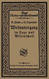 book Weltuntergang in Sage und Wissenschaft