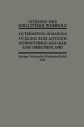 book Studien zum Antiken Synkretismus aus Iran und Griechenland