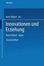 book Innovationen und Erziehung: Deutschland — Japan