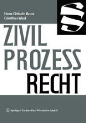 book Zivilprozeßrecht