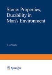 book Stone: Properties Durability in Man’s Environment