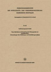 book Neue Methoden zur Untersuchung der Wirkungsweise von Textilhilfsmitteln: Untersuchungen über Schlichtungs- und Entschlichtungsvorgänge