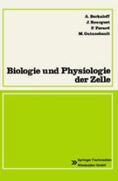 book Biologie und Physiologie der Zelle