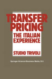 book Transfer Pricing: The Italian Experience