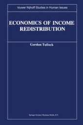 book Economics of Income Redistribution