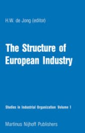 book The Structure of European Industry