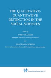 book The Qualitative-Quantitative Distinction in the Social Sciences