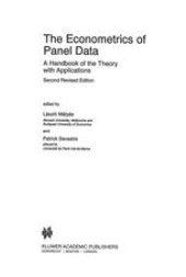 book The Econometrics of Panel Data: A Handbook of the Theory with Applications