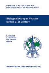 book Biological Nitrogen Fixation for the 21st Century: Proceedings of the 11th International Congress on Nitrogen Fixation, Institut Pasteur, Paris, France, July 20–25, 1997