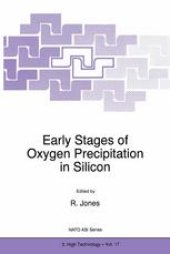 book Early Stages of Oxygen Precipitation in Silicon