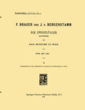 book Die Zweiflügler (Dipteren) des Kais. Museums zu Wien