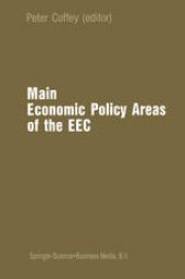 book Main Economic Policy Areas of the EEC