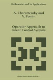 book Operator Approach to Linear Control Systems