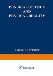book Physical Science and Physical Reality