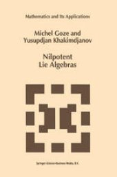 book Nilpotent Lie Algebras