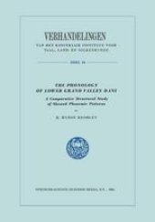 book The Phonology of Lower Grand Valley Dani: A Comparative Structural Study of Skewed Phonemic Patterns