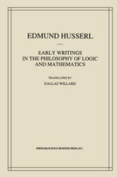 book Early Writings in the Philosophy of Logic and Mathematics