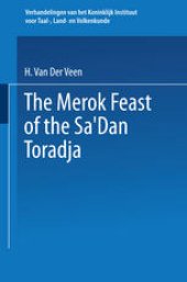 book The Merok Feast of the Sa’Dan Toradja