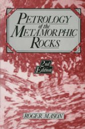 book Petrology of the metamorphic rocks