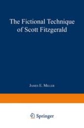 book The Fictional Technique of Scott Fitzgerald