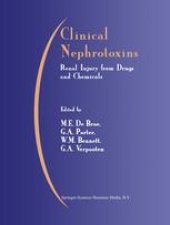 book Clinical Nephrotoxins: Renal Injury from Drugs and Chemicals