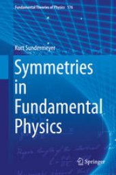 book Symmetries in Fundamental Physics