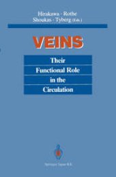 book Veins: Their Functional Role in the Circulation